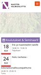 Mobile Screenshot of naistenvalmiusliitto.fi